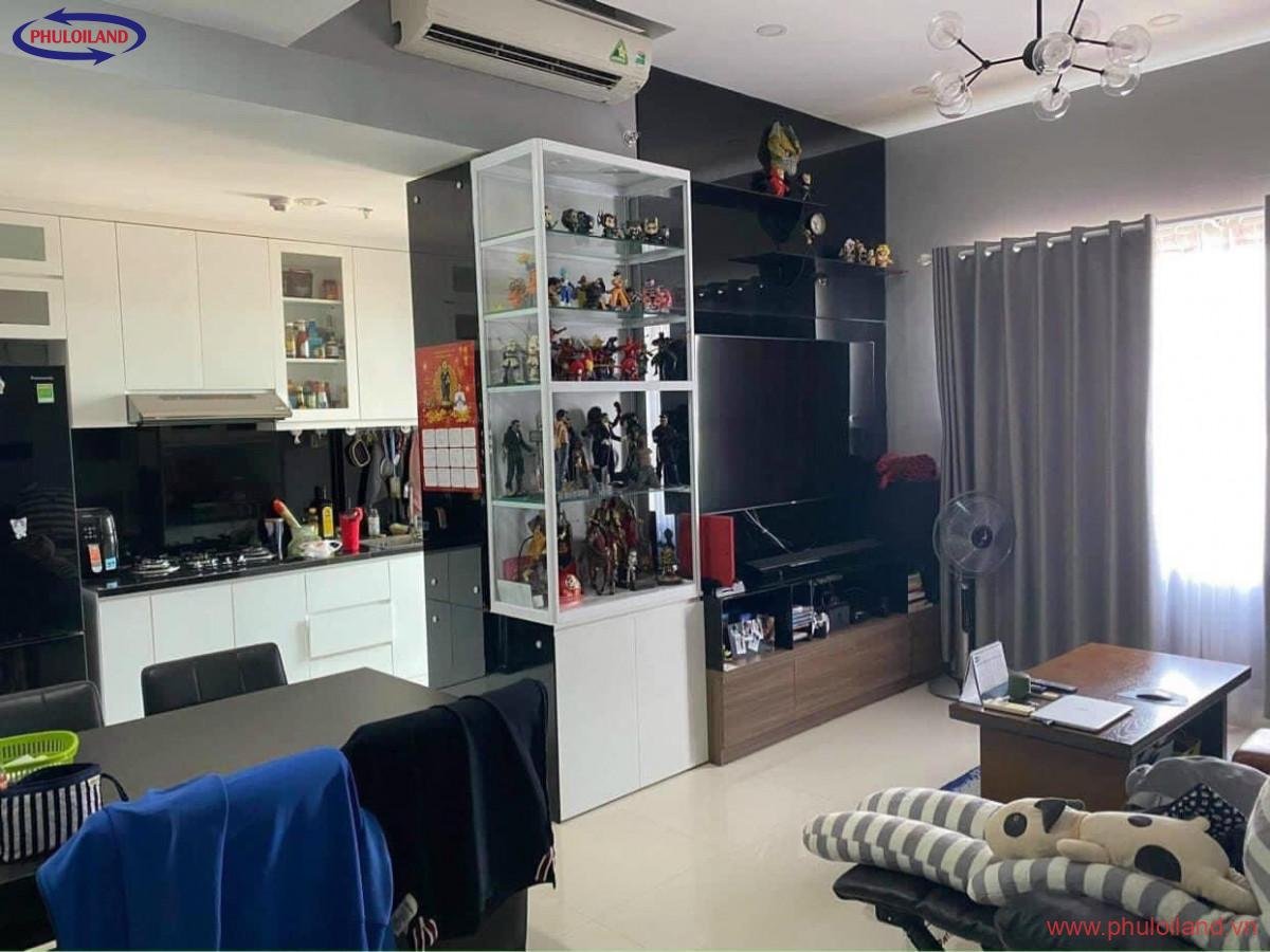 khu vuc phong khach 4 - Bán gấp căn hộ Sunrise City Central, Quận 7, 76m2, đầy đủ nội thất.