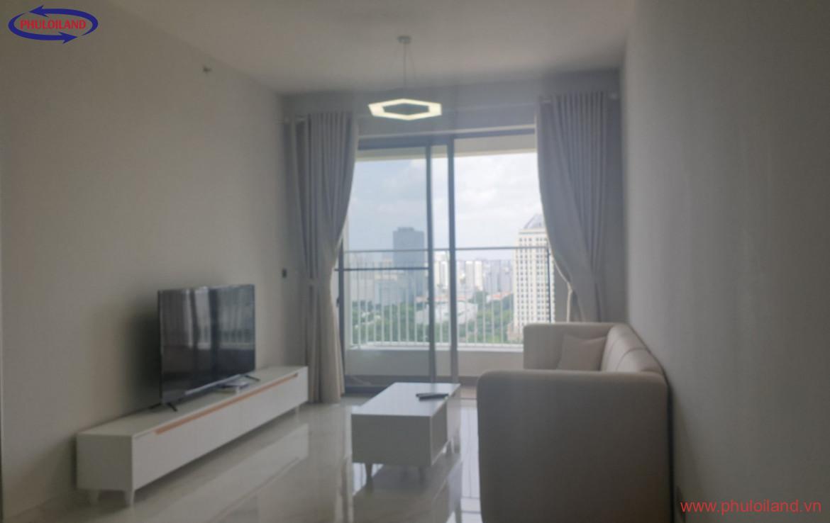 phong khach can ho nhin song 1170x738 - Cam kết rẻ nhất thị trường, căn hộ The Grande m5, căn góc, lầu cao, 135m2, full nội thất