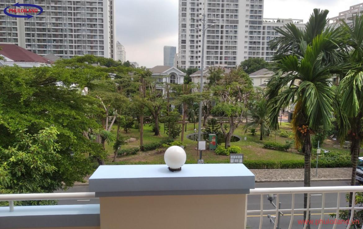 view nhin tu biet thu 1170x738 - Mua bán biệt thự Mỹ Thái 1, 2, 3, Phú Mỹ Hưng, tháng 9/2021