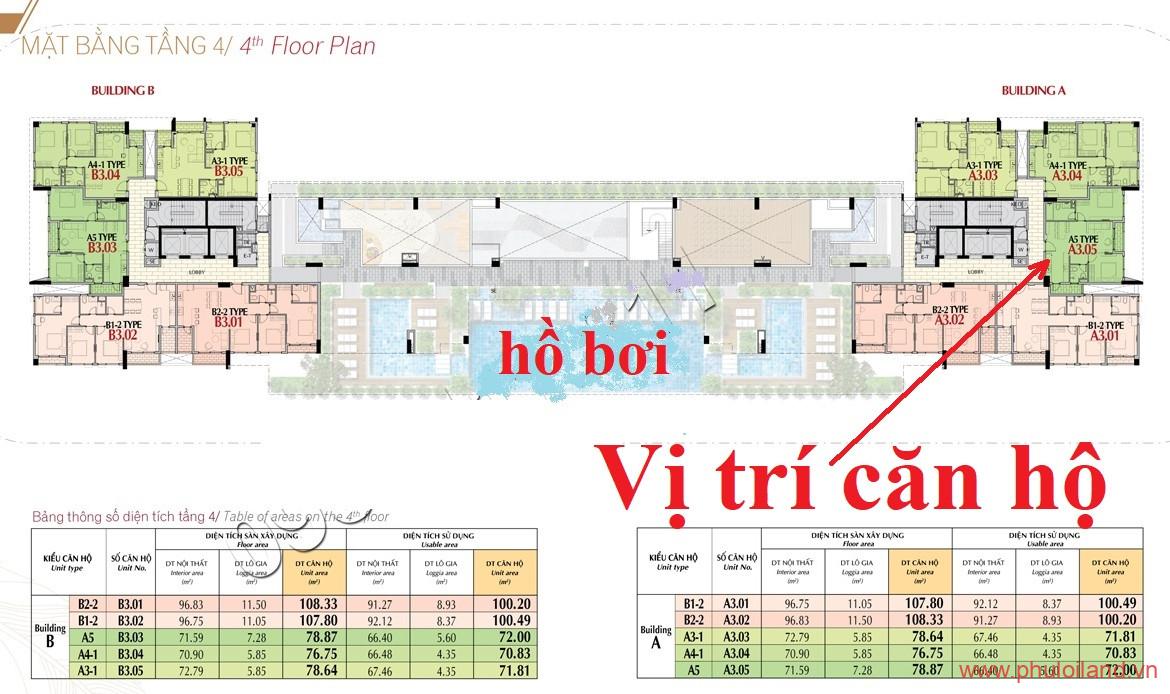 can ho 2 phong ngu view huong nam yen tinh 1170x694 - Mua bán căn hộ Urban Hill, Phú Mỹ Hưng tháng 1/2022