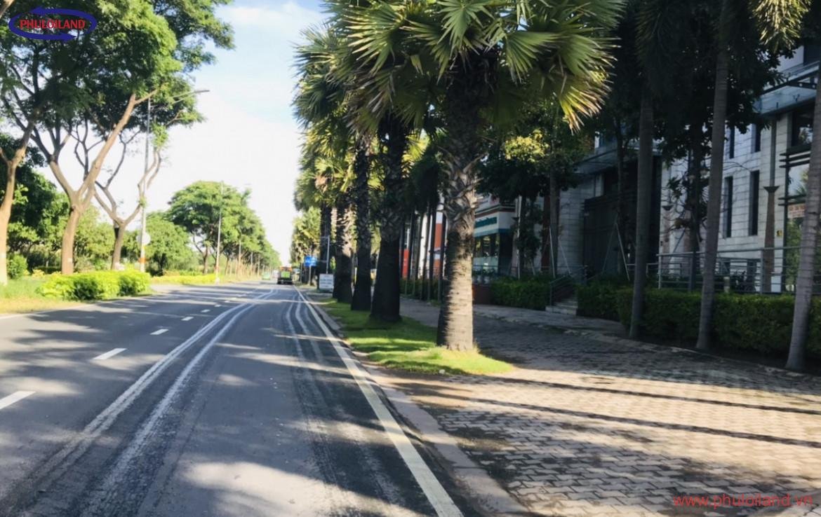 duong nguyen huu tho truoc galleria 1170x738 - Cần bán biệt thự tại Galleria Kiến Á, Nhà Bè, 327m2, giá chỉ 32 tỷ