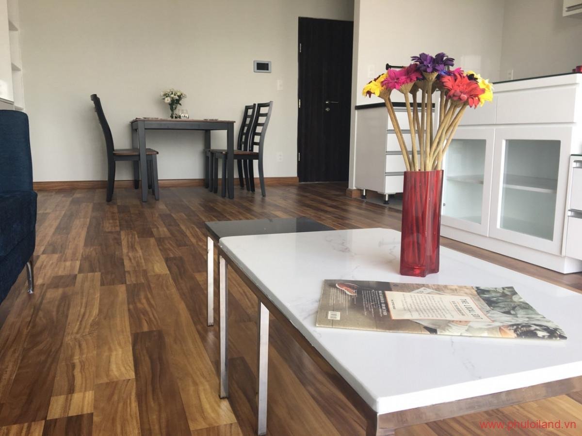 khong gian phong khach 2 - Cần bán nhanh nhanh căn hộ Green Valley, PMH, lầu 21, 88m2, nội thất cao cấp