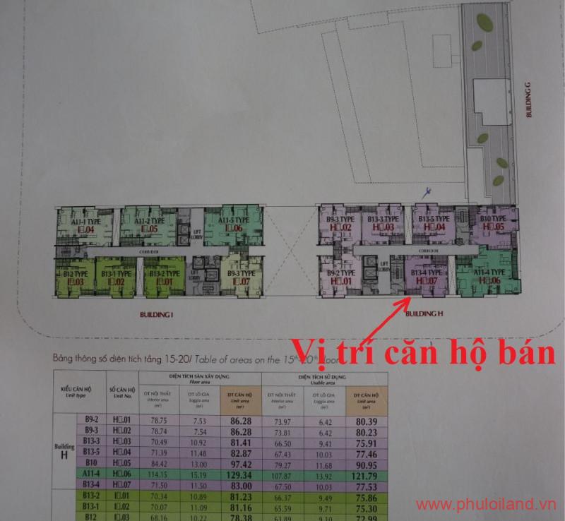 mat bang vi tri canh ban 800x738 - Kẹt tiền kinh doanh cần bán gấp căn hộ The Peak Phú Mỹ Hưng, giá 6,3 tỷ