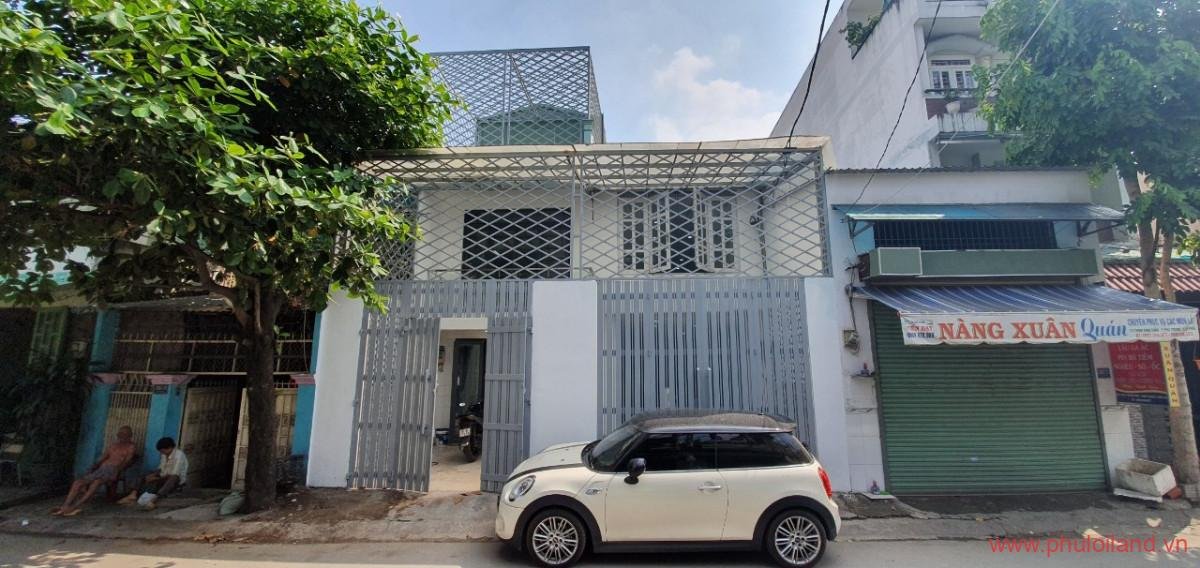 mat ngoai nha ban - Bán nhà phố đường Tân Hòa Đông, Quận Bình Tân, gần ngã tư đường Tân Hòa Đông và An Dương Vương
