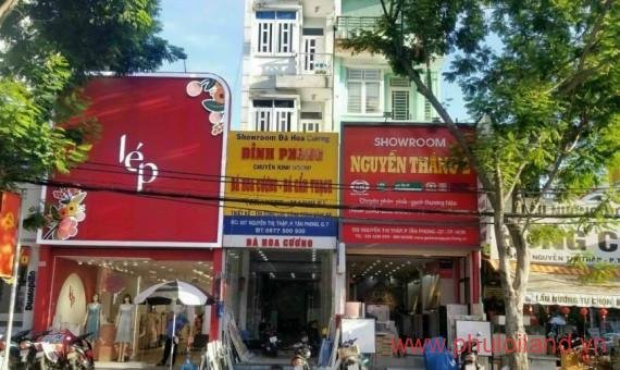 Bán nhanh nhà phố kinh doanh mặt tiền đường Nguyễn Thị Thập, Quận 7