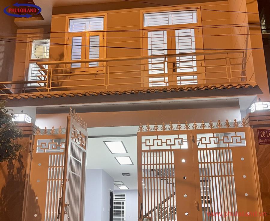 mat truoc nha pho ban 900x738 - Bán nhà phố kdc Tân Quy Đông, quận 7, đường số 48, giá 13,5 tỷ