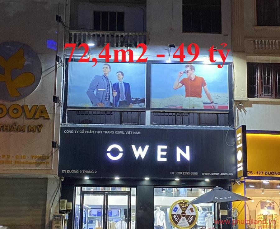 mat truoc nha pho can ban tai duong 2 3 quan 10 900x738 - Mua bán nhà phố mặt tiền đường 3/2, Quận 10, giá rẻ nhất thị trường