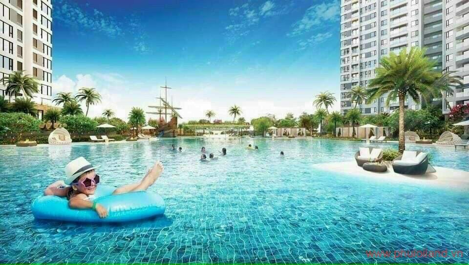 phoi canh ho boi chan may - Chuyển nhượng nhiều căn hộ Urban Green, giá gốc chủ đầu tư