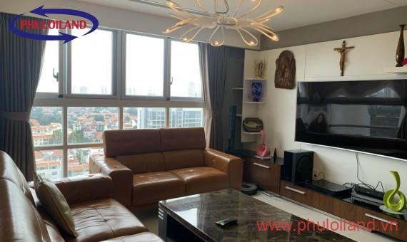 Bán nhanh căn hộ Happy Valley, 135m2, nội thất rất cao cấp, nhà có ban công hàng hiếm