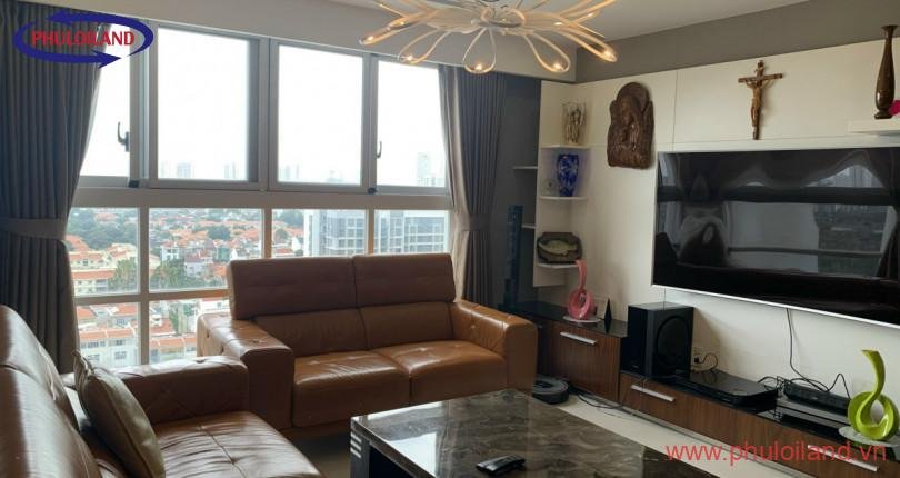 Bán nhanh căn hộ Happy Valley, 135m2, nội thất rất cao cấp, nhà có ban công hàng hiếm
