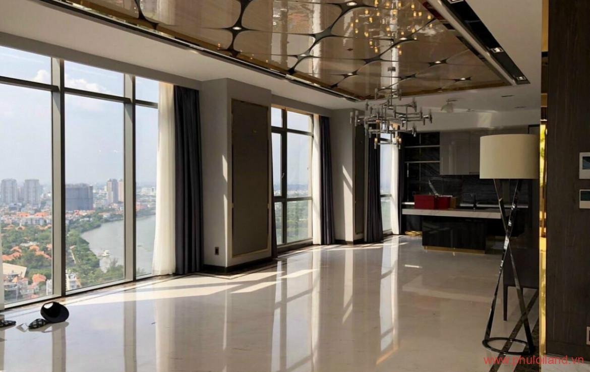 phong khach co view nhin toan canh song sai gon 1170x738 - Bán căn hộ Penthouse cao cấp tại The Nassim, Quận 2, tp. Thủ Đức
