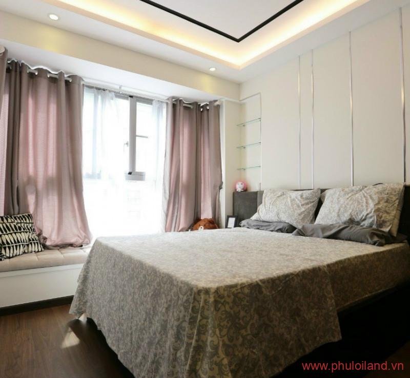 phong ngu can ho 3 800x738 - Cần bán nhanh căn hộ Scenic Valley 1, 80m2, view hồ bơi, nội thất cao cấp, giá 4,4 tỷ