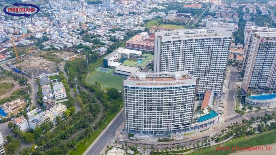 toan canh midtown the peak - Bán nhanh Penthouse The Peak, Midtown Phú Mỹ Hưng, 176m2, 4pn, 5wc, nhà thô