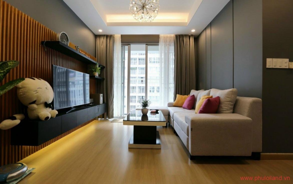 toan canh phong khach can ho 1170x738 - Cần bán nhanh căn hộ Scenic Valley 1, 80m2, view hồ bơi, nội thất cao cấp, giá 4,4 tỷ