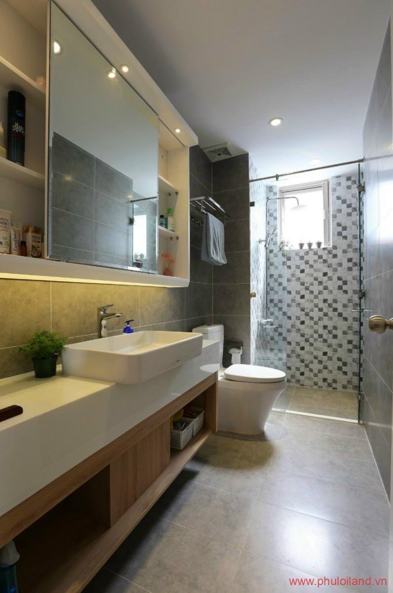 toilet rong rai trang sang - Cần bán nhanh căn hộ Scenic Valley 1, 80m2, view hồ bơi, nội thất cao cấp, giá 4,4 tỷ