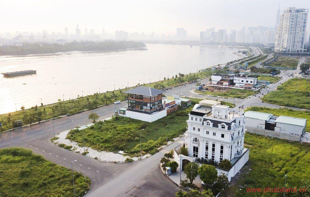 vi tri biet thu rat dac dia huong ra song sai gon - Chuyển nhượng biệt thự lâu đài siêu sang trung tâm Thạnh Mỹ Lợi, TP. Thủ Đức