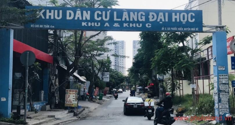 Mua bán đất Làng Đại Học Nhà Bè T1/2023 giá rẻ