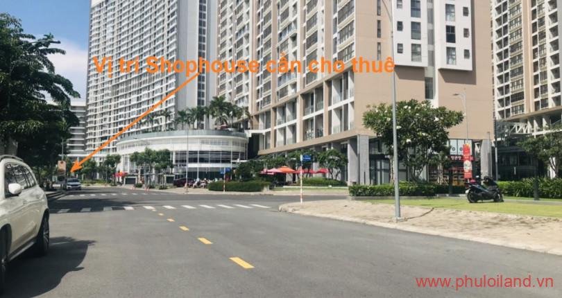 Cho thuê Shophouse, cửa hàng tại Đường số 15 đối diện công viên hoa Anh đào Phú Mỹ Hưng