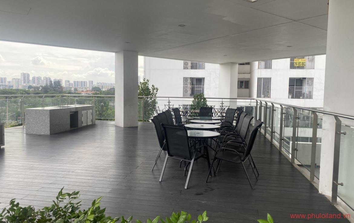 san vuon chung cu can ho can ban 1170x738 - Cần bán căn hộ chung cư Scenic Valley 2, 76m2, căn góc, giá 3.950 tỷ, nhà đang trống.