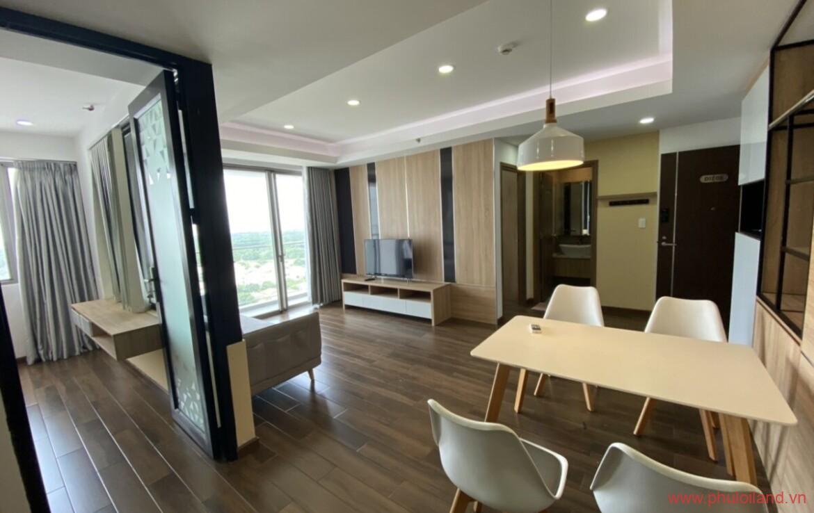 goc ban an cua can ho can cho thue happy residence 1170x738 - Cho thuê căn hộ Hưng Phúc Happy Residence, 78m2, thiết kế 2pn, 2wc, giá 17 triệu.