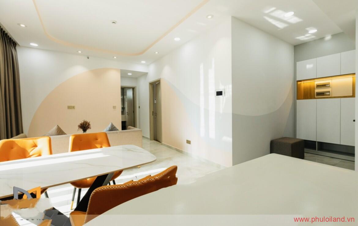 goc phong khach cua can ho can cho thue ascentina 1170x738 - Cho thuê căn hộ cao cấp The Ascentina, 84m2, căn góc, thiết kế 2pn, 2wc, nhà mới 100% - Cho thuê 26 triệu/ 01 tháng.