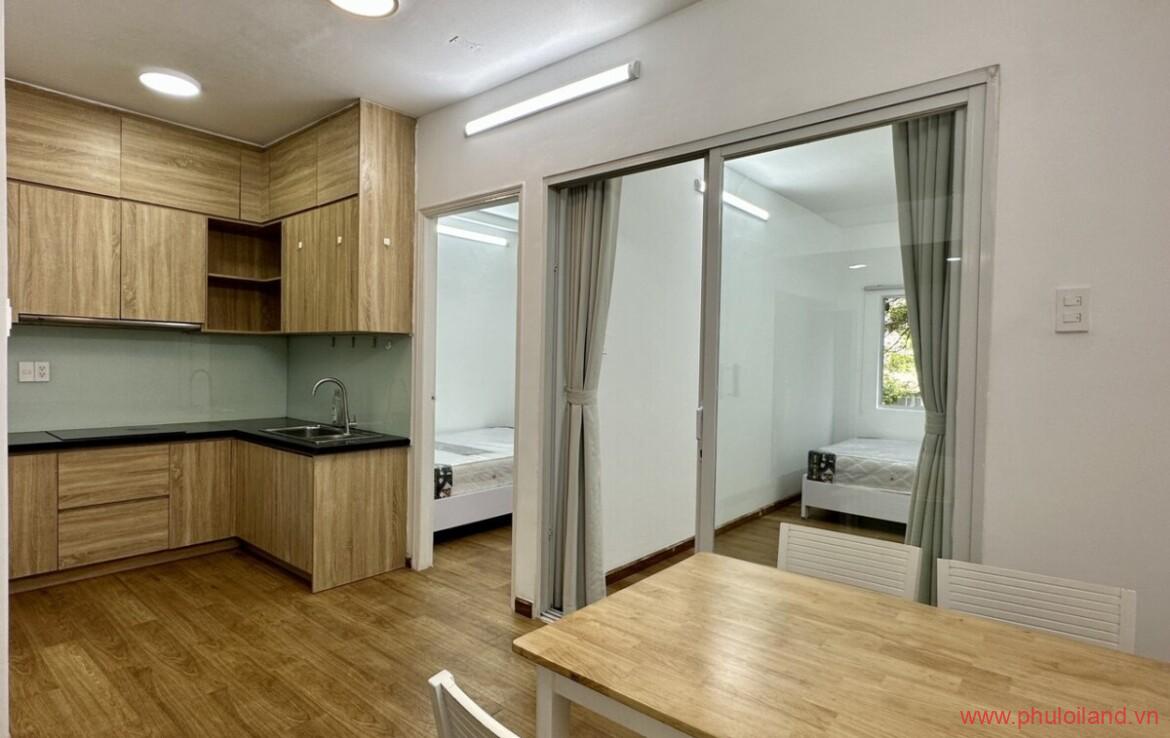 goc phong khach cua can ho can cho thue hung vuong 2 1170x738 - Cho thuê căn hộ Hưng Vượng 2 tháng, 60m2, 2pn, 1wc, giá: 12 triệu/ 01 tháng