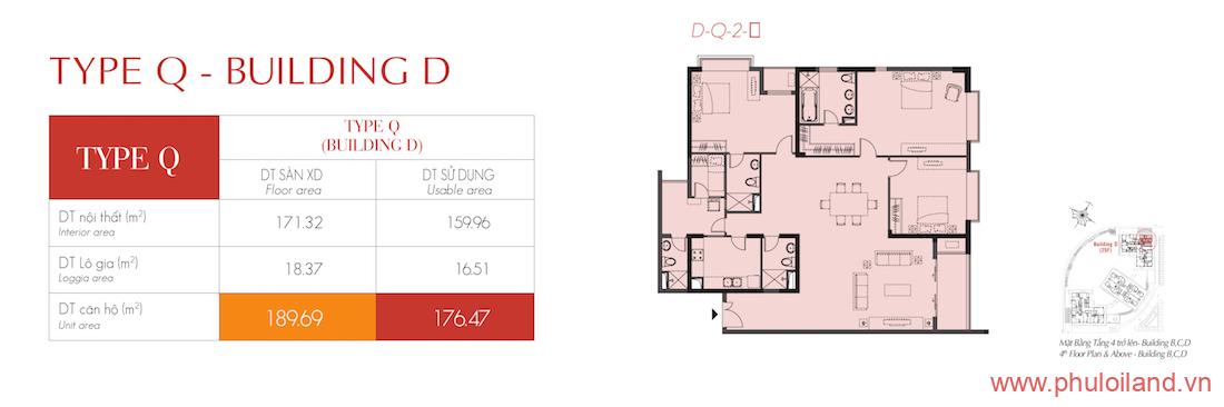 mat bang layout can ho riverside can ban - Bán gấp căn hộ Riverside Residence, diện tích: 189m2, lầu cao, giá 12 tỷ