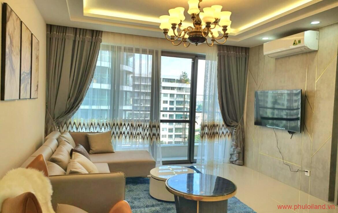 phong khach cua can ho can ban cho thue riverpark premier 2 1170x738 - Bán rẻ Riverpark Premier, 124m2, 3pn, 2wc, nhà cực đẹp, view hồ bơi, ô xe trên sổ, giá phải chăng 12,5 tỷ.