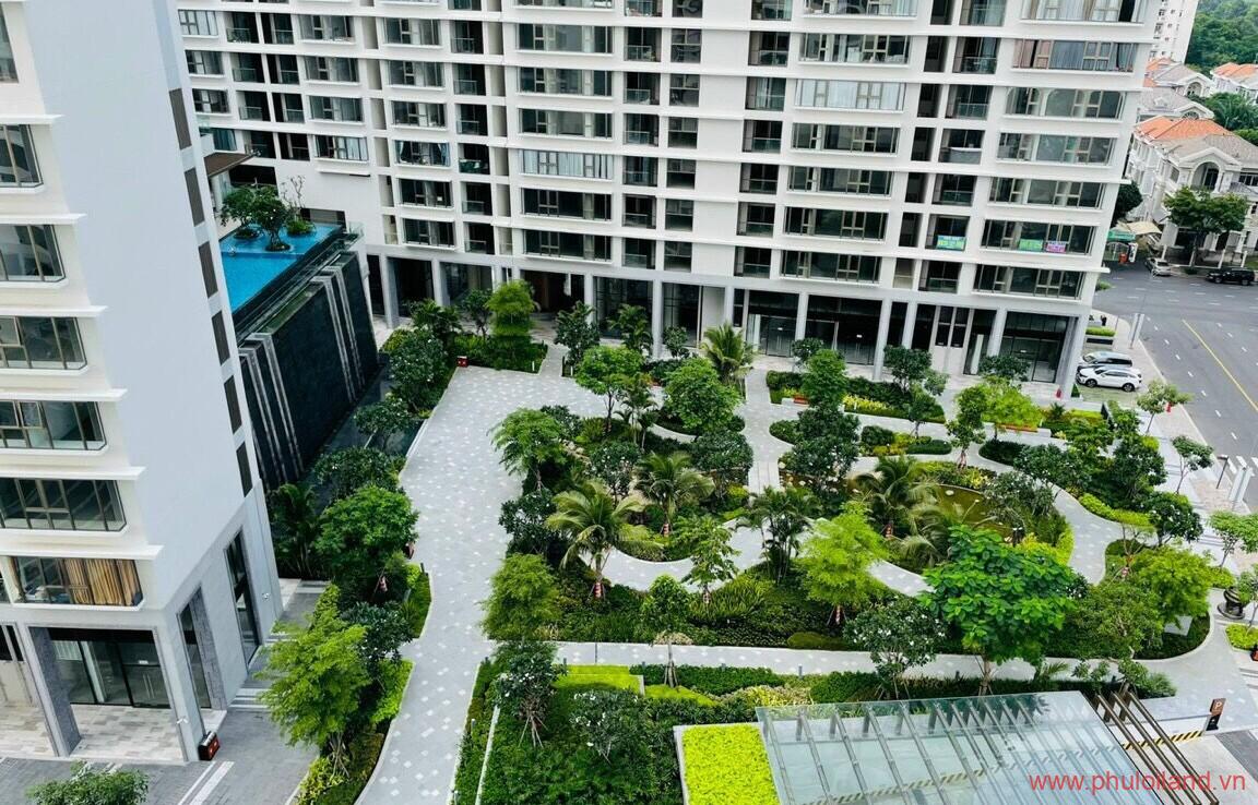 view can ho nhin truc dien cong vien noi khu the peak m8a 1152x738 - Cần chuyển nhượng gấp căn hộ The Peak Midtown M8a