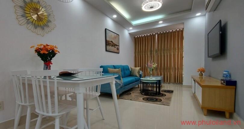 Cho thuê căn góc Sky Garden 3, DT 72m2 Nhà đẹp- 3 Phòng Ngủ- Đầy đủ nội thất như hình- Giá 16 Triệu/Tháng. LH 0906 879 489 Ms Trinh