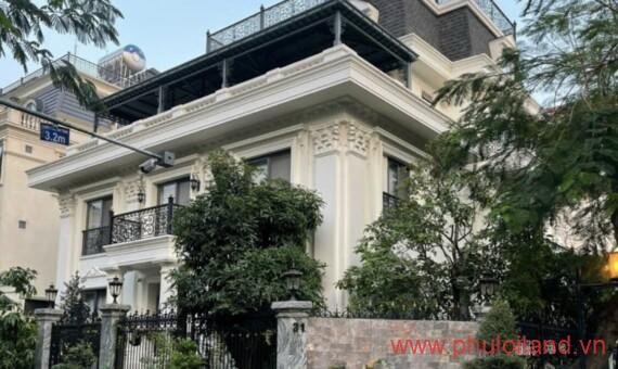 Cần bán căn góc Biệt Thự Nam Thông 3, diện tích: 342m2, thiết kế sang trọng; Giá:110 tỷ