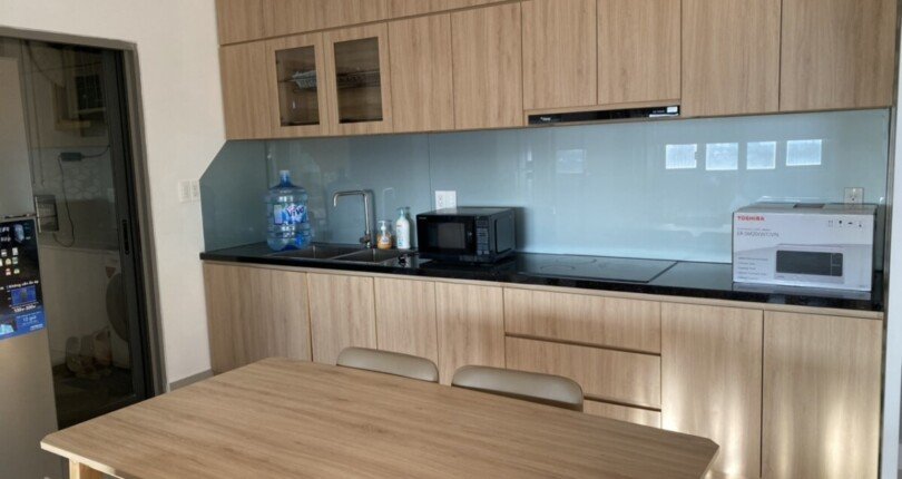 bep can ho cho thue 6 810x430 - Cho thuê căn hộ chung cư Hưng Phúc Happy Residences, 98m2, thiết kế 03pn, giá 24tr/tháng.