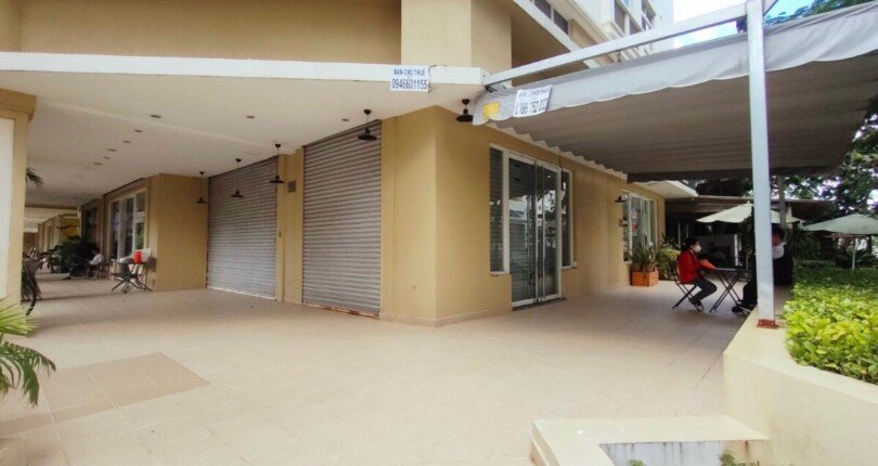 canh anh mat bang canh vien can cho thue t7 2023 810x430 - Cho thuê mặt bằng Chung cư Cảnh Viên 2, căn góc đường số 16 T7/2023 giá rẻ