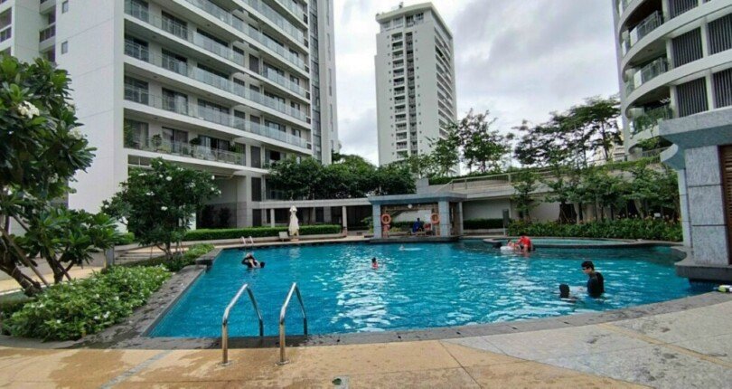 hinh anh ho boi noi khu chung cu riverpark premier 810x430 - Cho thuê căn hộ Riverpark Premier T7/2023, lầu cao view sông giá rẻ