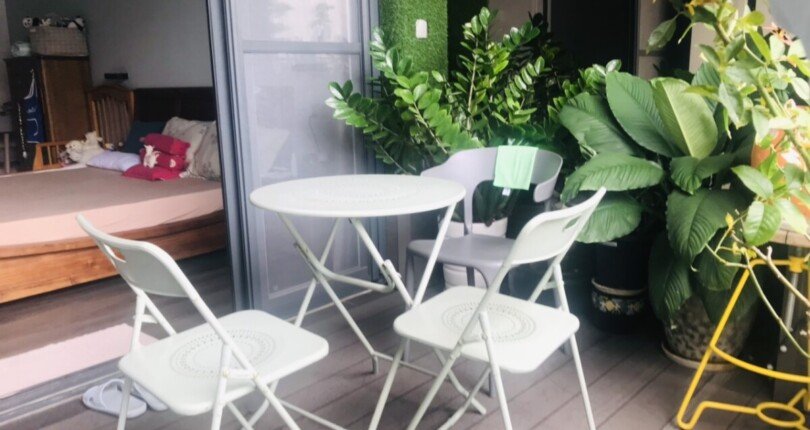 hinh anh phong ngu truc dien ban cong 810x430 - Bán Penthouse Phú Mỹ Hưng Khu phố Nam Phúc Le Jardin t7/2023 giá rẻ