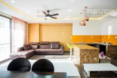 phong khach can ho ban 1 385x258 - Bán căn hộ chung cư Saigon South, 101m2, giá 4.8 tỷ, nhà đang có hợp đồng thuê.