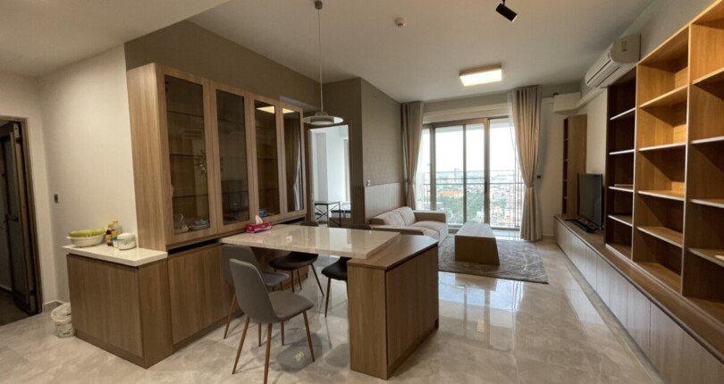 phong khach can ho can ban 2 810x430 - Mua bán căn hộ Chung cư The Peak Midtown Quận 7 T7/2023 giá rẻ