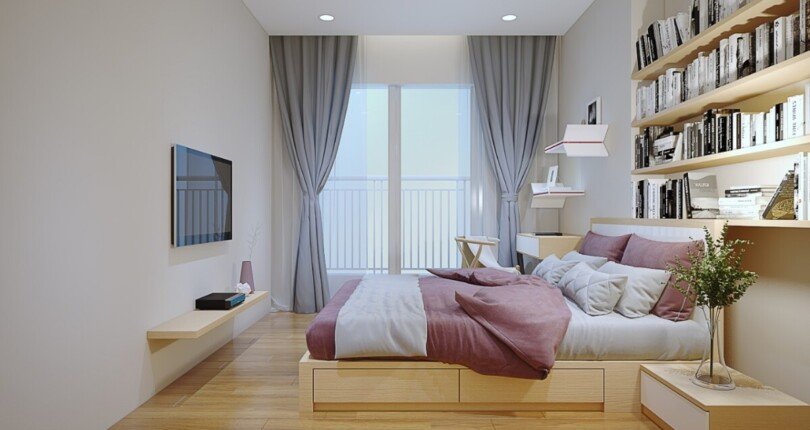 phong master can ho cho thue 3 810x430 - Cho thuê căn hộ chung cư Scenic Valley 1, 133m2, tầng trung, giá 1.700usd/tháng, nội thất đầy đủ.