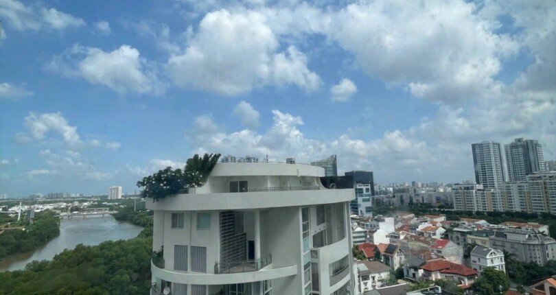 view nhin tu ban cong can ho ban 810x430 - Mua bán căn hộ Chung cư Riverpark Residence Quận 7 T7/2023 giá rẻ