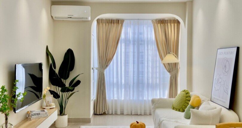 ban can ho skt garden 3 9 810x430 - Bán căn hộ Đẹp tại Sky Garden 3. DT 68m2 Mới decor- tặng hết nội thất như hình- Nhà lầu cao rất thoáng- Giá 3.250 Tỷ