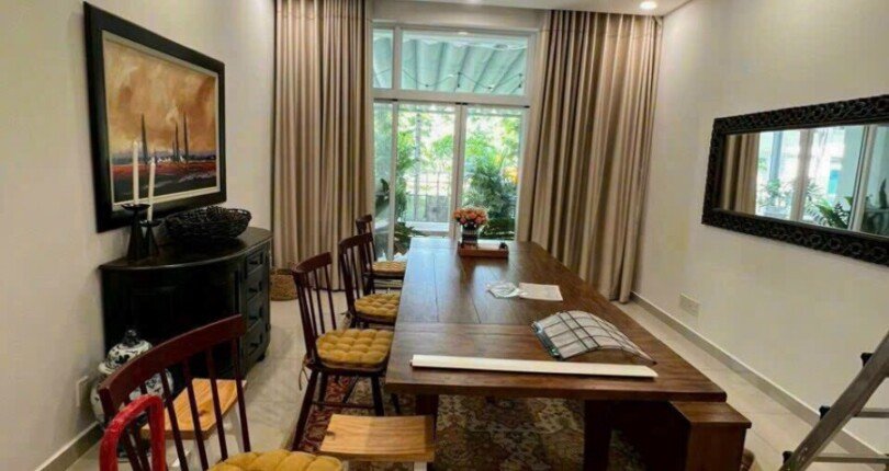 hinh anh mua ban biet thu san vuon groundhouse riverside phu my hung 810x430 - Bán gấp căn biệt thự sân vườn Ground house Riverside Residence, 384m2, giá 20 tỷ