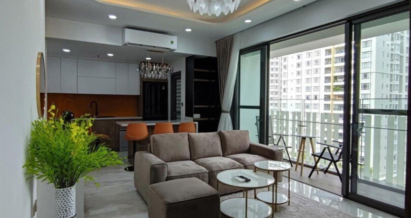 hinh anh phong khach can ho b9 10 can ban 810x430 - Bán gấp căn hộ B9.10 Chung cư The Ascentia Phú Mỹ Hưng T7/2023 giá rẻ