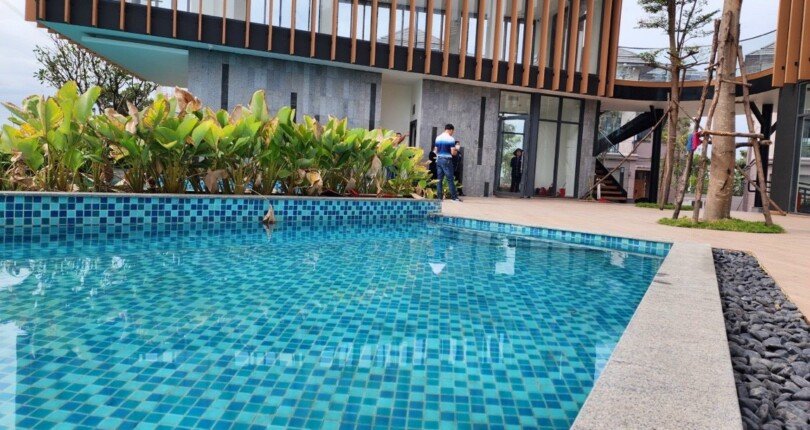 ho boi gs nha be 810x430 - Bán gấp căn biệt thự đơn lập A1.25 Khu Gs Nhà Bè giá 32 tỷ