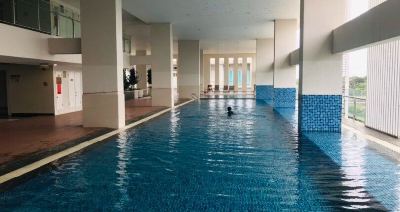 ho boi scenic valley 1 810x430 - Duy nhất Penthouse Scenic Valley 1 cần bán gấp trong tháng 7/2023