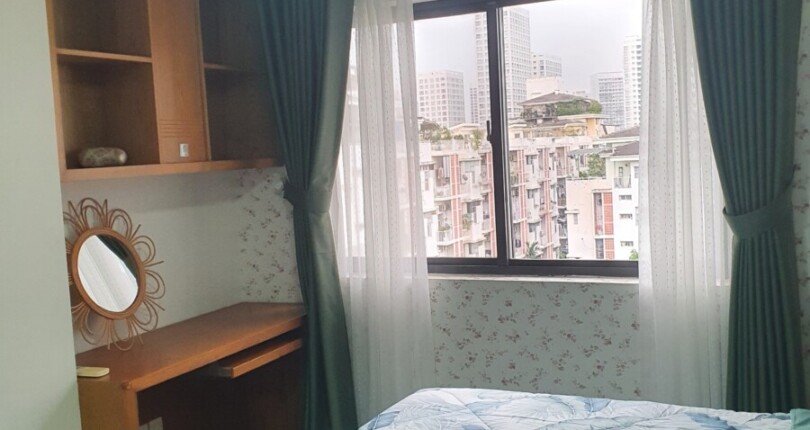 khong gian phong ngu ben trong can ho 810x430 - CHO THUÊ CĂN HỘ HƯNG VƯỢNG 2PN, 1WC, GIÁ 10TR/THÁNG