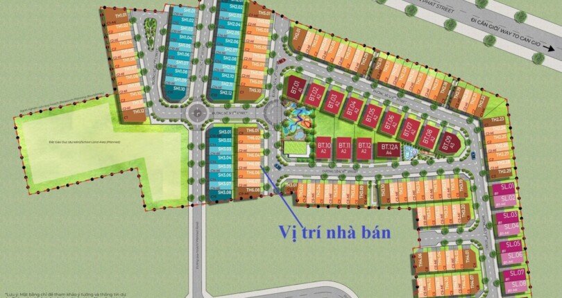 mat bang vi tri nha dat ban tai khu dan cu amelie phu my hung 810x430 - Mua bán biệt thự Amelie Phú Mỹ Hưng T8/2023 giá rẻ
