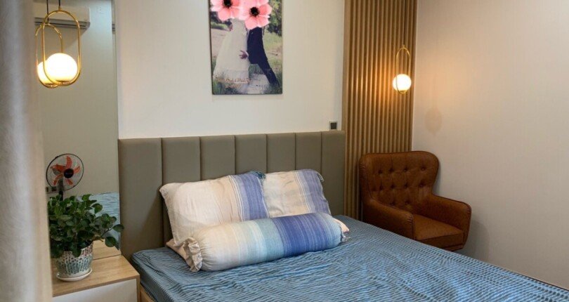 phong ngu nho thu 2 810x430 - Chủ nhà kẹt tiền gửi bán gấp căn hộ Midtown m5, căn góc, 135m2, giá 8,5 tỷ