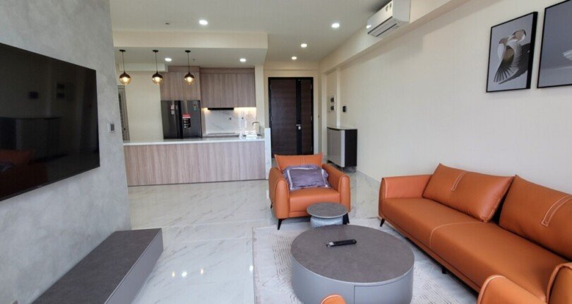 z4511903132561 1e7331183a1c733eb18b4657465318b2 810x430 - Cho thuê căn hộ cao cấp Midtown The Symphony 3PN, 2WC, View sông, Full nội thất sang trọng - Giá: 1800/ Tháng