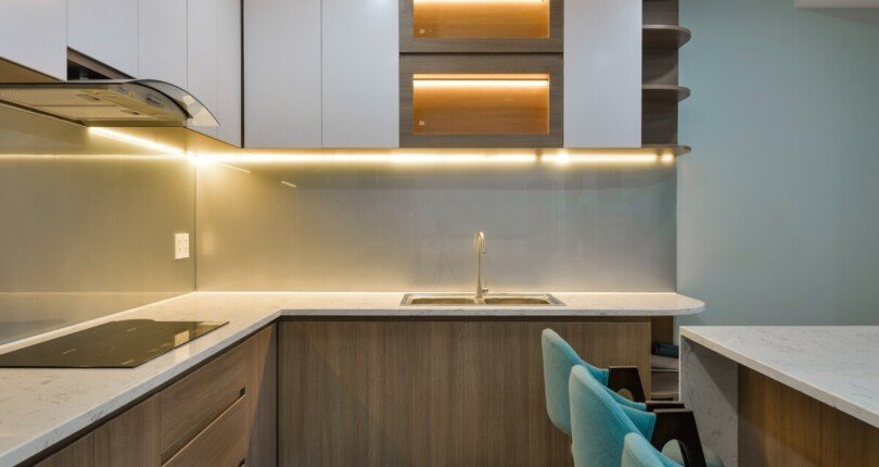 bep can ho cho thue 4 810x430 - Cho thuê căn hộ chung cư Saigon South, 75m2, 02pn, giá 14tr/tháng, nội thất đầy đủ.