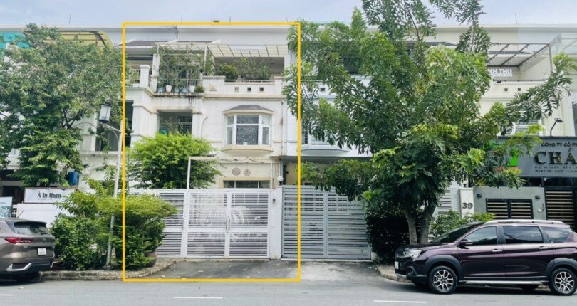 hinh anh cho thue nha dat my thai 2 phu my hung 810x430 - Cho thuê biệt thự Mỹ Thái 2, mặt Đường số 17, giá 50tr/tháng